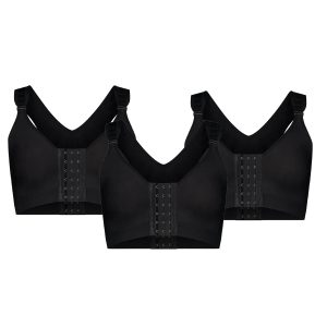 3 Pack - Linorie Post-operatieve BH Beha Voorsluiting Comfort